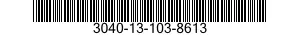 3040-13-103-8613 END FITTING,FLEXIBLE CORE 3040131038613 131038613