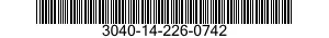 3040-14-226-0742  3040142260742 142260742