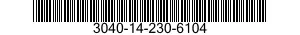 3040-14-230-6104  3040142306104 142306104