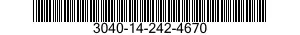 3040-14-242-4670  3040142424670 142424670