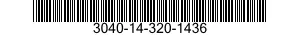 3040-14-320-1436 LEVER,REMOTE CONTROL 3040143201436 143201436