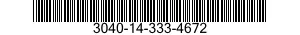 3040-14-333-4672  3040143334672 143334672