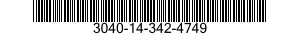 3040-14-342-4749 CONTROL ASSEMBLY,PUSH-PULL 3040143424749 143424749