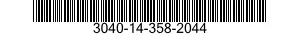 3040-14-358-2044 END FITTING,FLEXIBLE CASING 3040143582044 143582044