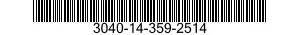 3040-14-359-2514  3040143592514 143592514