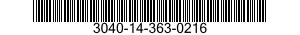 3040-14-363-0216  3040143630216 143630216
