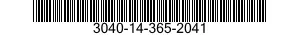 3040-14-365-2041  3040143652041 143652041