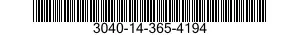 3040-14-365-4194  3040143654194 143654194