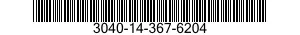 3040-14-367-6204 CASING,FLEXIBLE CONTROL 3040143676204 143676204