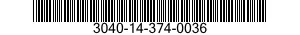 3040-14-374-0036  3040143740036 143740036
