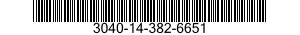 3040-14-382-6651 END FITTING,FLEXIBLE CASING 3040143826651 143826651