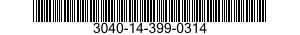 3040-14-399-0314 CONTROL ASSEMBLY,PUSH-PULL 3040143990314 143990314