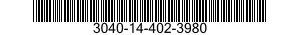 3040-14-402-3980 CASING,FLEXIBLE CONTROL 3040144023980 144023980