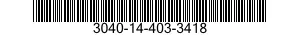3040-14-403-3418  3040144033418 144033418