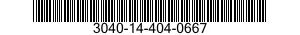 3040-14-404-0667  3040144040667 144040667