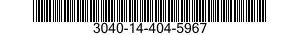 3040-14-404-5967 CONTROL ASSEMBLY,PUSH-PULL 3040144045967 144045967
