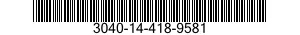 3040-14-418-9581 BRAKE LINING KIT 3040144189581 144189581