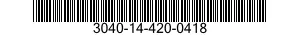 3040-14-420-0418 PISTON,VERIN 3040144200418 144200418
