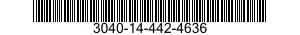 3040-14-442-4636 HUB,BODY 3040144424636 144424636