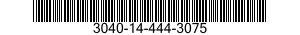 3040-14-444-3075 AXLE,SHOULDERED 3040144443075 144443075