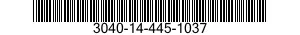 3040-14-445-1037 PLATE,BACKING,BRAKE 3040144451037 144451037