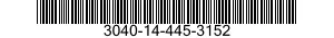 3040-14-445-3152 SUPPORT,CYLINDER 3040144453152 144453152