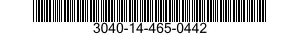 3040-14-465-0442 ROD,PISTON,LINEAR ACTUATING CYLINDER 3040144650442 144650442