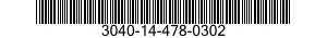 3040-14-478-0302 SHAFT,SHOULDERED 3040144780302 144780302