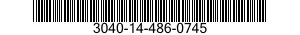 3040-14-486-0745 SHAFT,SHOULDERED 3040144860745 144860745