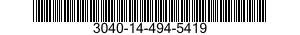 3040-14-494-5419 COLLAR,SHAFT 3040144945419 144945419