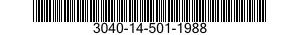 3040-14-501-1988 CONNECTOR ASSEMBLY,ELECTRICAL-FLUID PRESSURE 3040145011988 145011988