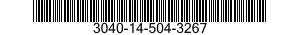 3040-14-504-3267 HUB,BODY 3040145043267 145043267