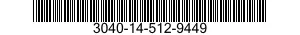 3040-14-512-9449 AXLE,SHOULDERED 3040145129449 145129449