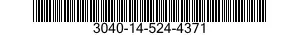 3040-14-524-4371 AXLE,SHOULDERED 3040145244371 145244371