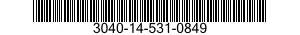 3040-14-531-0849 PISTON,LINEAR ACTUATING CYLINDER 3040145310849 145310849