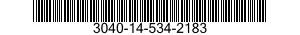 3040-14-534-2183 LEVER ASSEMBLY,MANUAL CONTROL 3040145342183 145342183