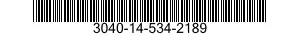 3040-14-534-2189 LEVER ASSEMBLY,MANUAL CONTROL 3040145342189 145342189
