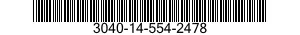 3040-14-554-2478 AXLE,SHOULDERED 3040145542478 145542478