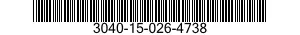 3040-15-026-4738  3040150264738 150264738