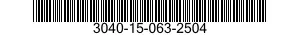 3040-15-063-2504 COLLAR,SHAFT 3040150632504 150632504