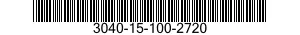 3040-15-100-2720 CONNECTING LINK,RIGID 3040151002720 151002720