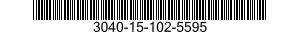 3040-15-102-5595 GEARSHAFT,SPUR 3040151025595 151025595