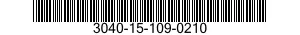 3040-15-109-0210 GEARSHAFT,SPUR 3040151090210 151090210