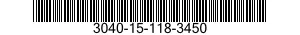 3040-15-118-3450 END FITTING,FLEXIBLE CORE 3040151183450 151183450
