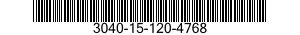 3040-15-120-4768 GEARSHAFT,SPUR 3040151204768 151204768