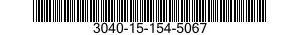 3040-15-154-5067 SHAFT,SHOULDERED 3040151545067 151545067