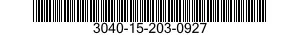 3040-15-203-0927 BRAKE SHOE 3040152030927 152030927
