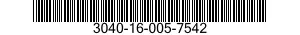 3040-16-005-7542 CUP,PISTON FOLLOWER 3040160057542 160057542