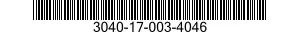 3040-17-003-4046 SHAFT,SHOULDERED 3040170034046 170034046