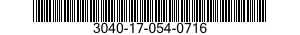 3040-17-054-0716 SHAFT,SHOULDERED 3040170540716 170540716